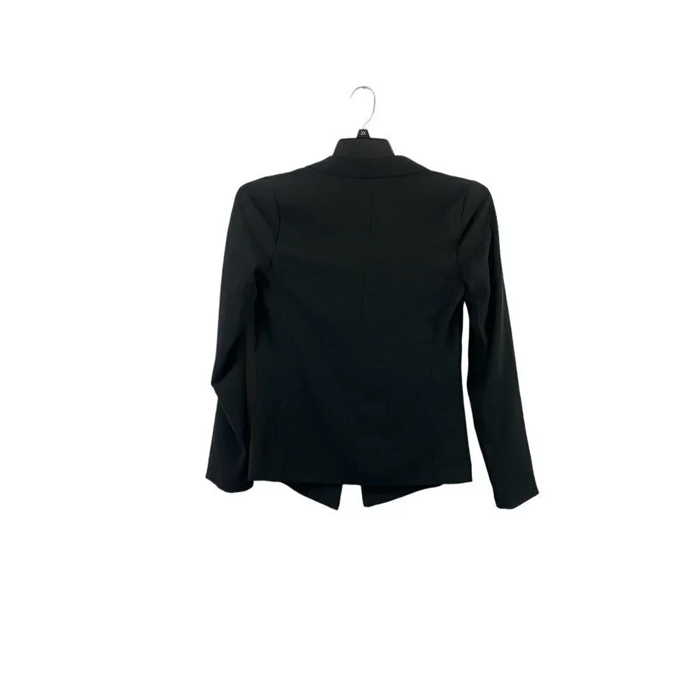 Frenchi Women's Black Lightweight Blazer